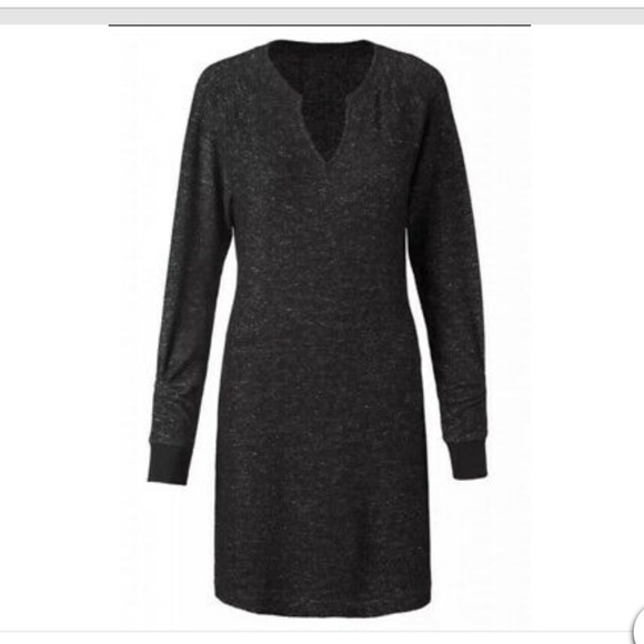 Cabi PJ dress #3829 Black Heather comfy chic - Picture 3 of 8